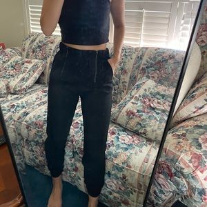 Forever 21 black high waisted pants